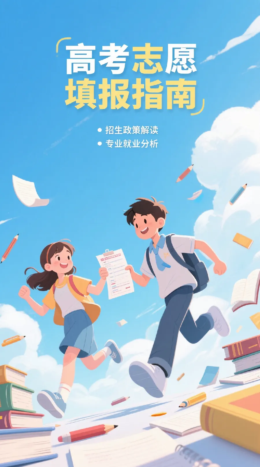 志愿填报前必须做好的三项功课示意图