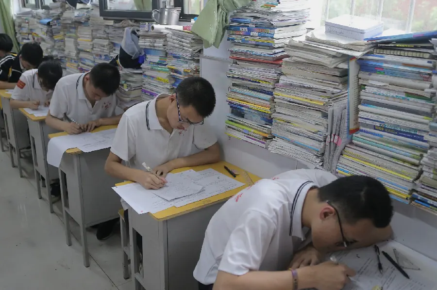 考试当天午休与状态安排示例图